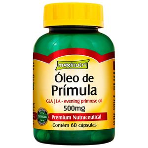 Óleo de Primula 500mg 60 Cápsulas